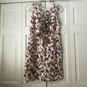 J. Crew silk sleeveless shift dress size 2